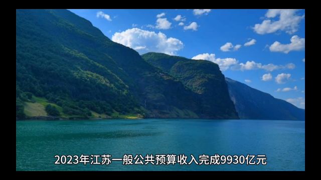 2023年江苏各地财政收入表现,常州稳定增长,宿迁表现出色