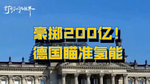 200亿欧元!德国计划建设超9700公里氢气核心网络