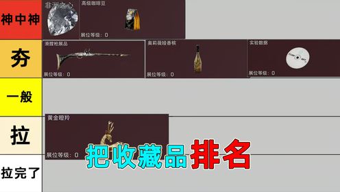 当给收藏品从夯到拉排名,谁才是你心中的神中神_高清1080P在线观看平台_腾讯视频