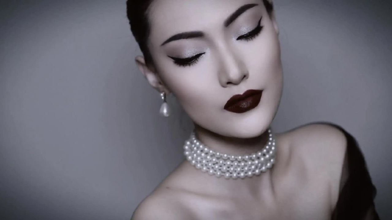 90年代模特妆容