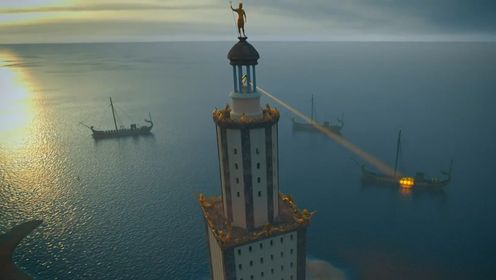 海洋考古学家探寻失落的法洛斯灯塔，彼时亚历山大港的世界奇迹！