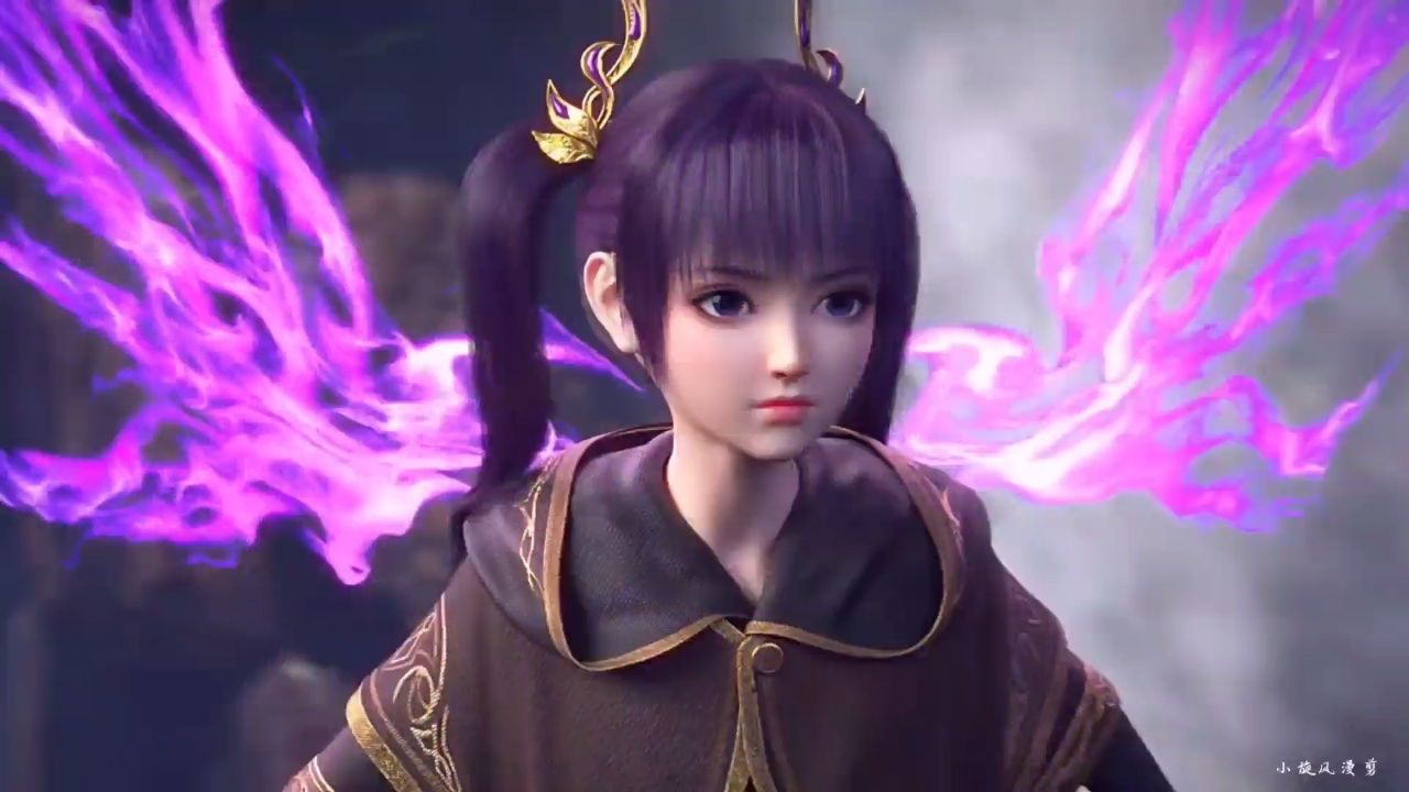 紫妍大号体验卡爆锤两名斗皇,御姐形态再次登场,萧炎凝聚三色火莲吓傻