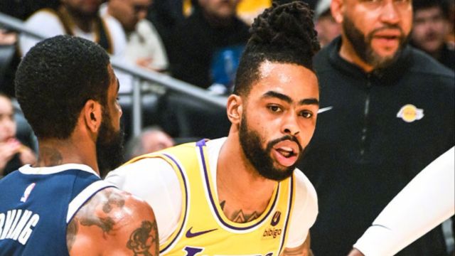 都回来了！拉塞尔近4战场均25分 湖人近6场三次击败西部前五劲敌