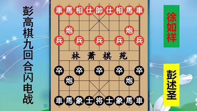 9回合闪电战,彭述圣经典奇局!红棋输得诡异?致命要害是哪招呢 #西北棋王 #彭述圣 #象棋大师 #王天一