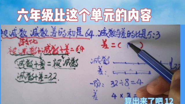 比的应用题复习巩固