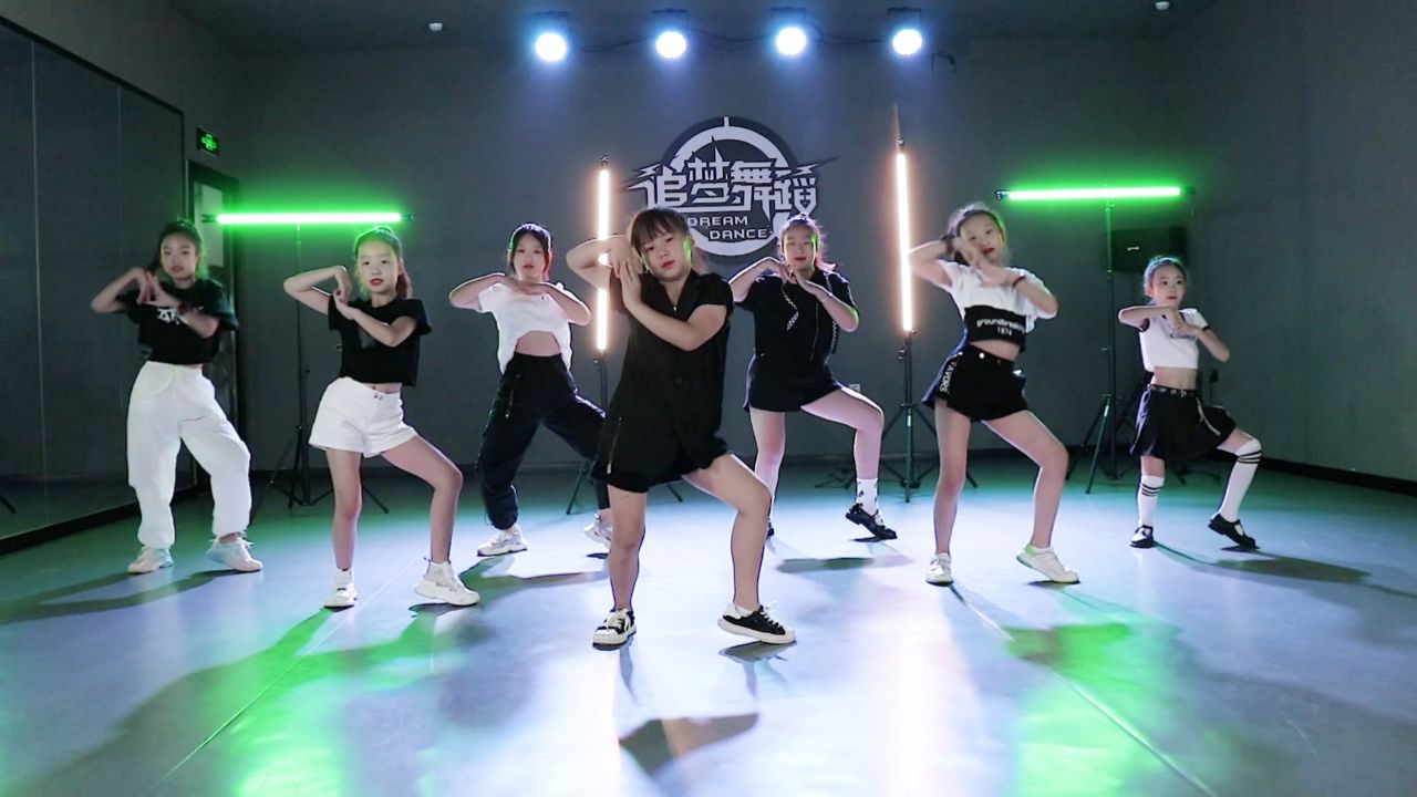 【韩城市追梦舞蹈】少儿爵士|少儿爵士舞教学 睫毛弯弯