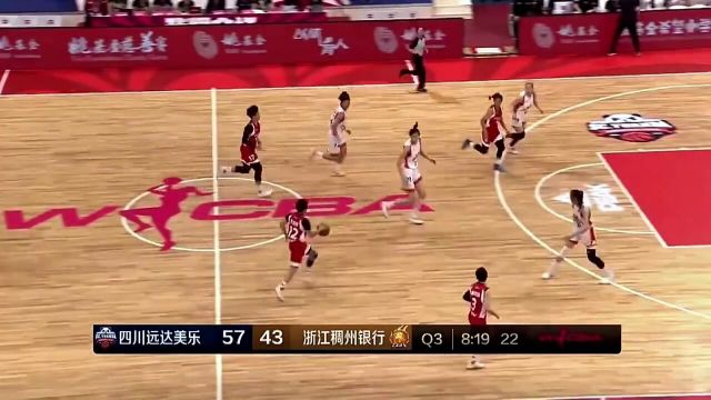 四川女篮浙江!李梦太强了,一波高潮直接打爆浙江稠州女篮