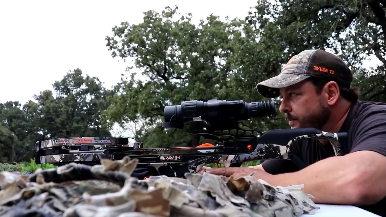 国外合法拍摄ravin r26复合弓弩/巴力ts380十字弩户外打靶娱乐