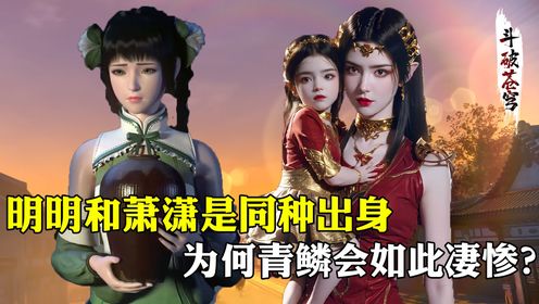 【斗破苍穹-原著解析】32：血脉与萧潇同种出身，为何青鳞会如此凄惨，而她却是众星捧月？