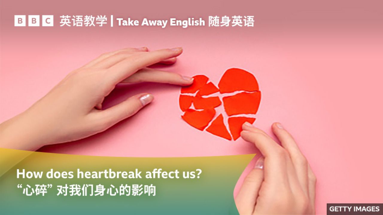 BBC随身英语:“Heartbreak(心碎)”对我们身心的影响_高清1080P在线观看平台_腾讯视频