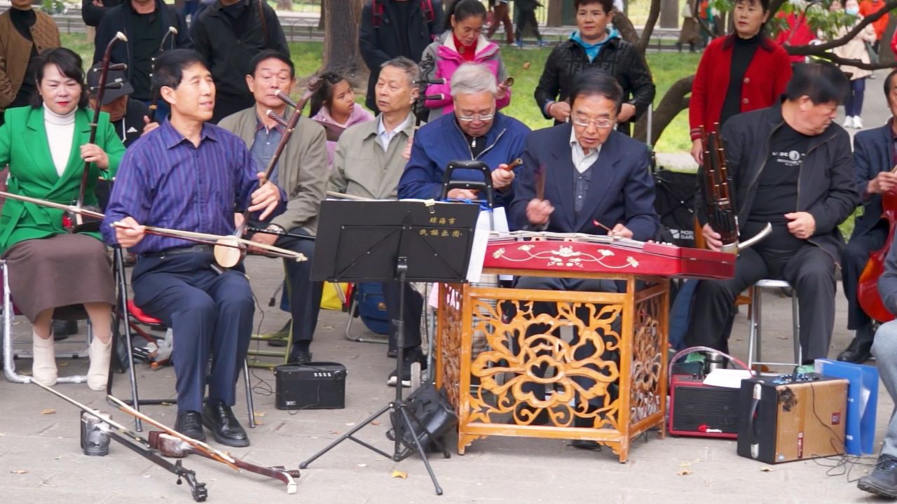 民乐合奏《喜洋洋》,充满喜庆氛围,北京天坛琴之声乐队