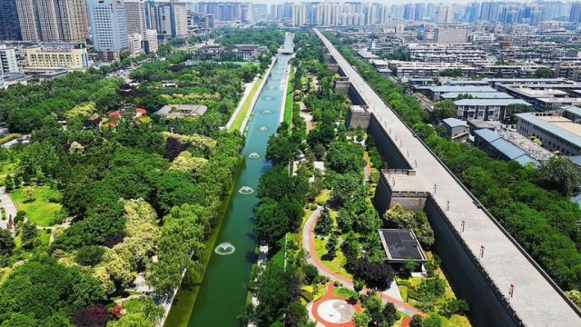 陕西西安,上午10点58分,西安市莲湖区,现场真实状况