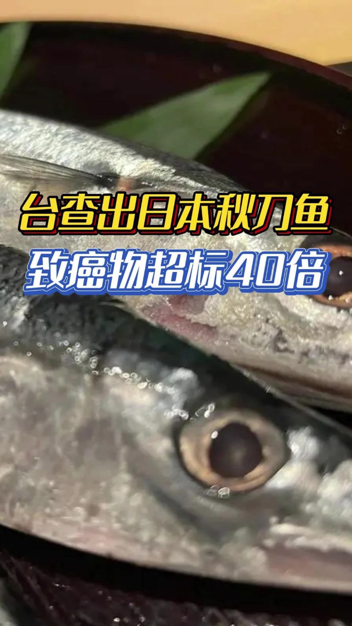 台查出日本秋刀鱼致癌物超标40倍