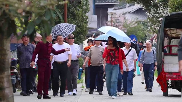 千城百县看中国|湖南新化:古桃花源里春色美