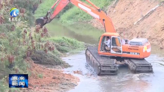 隆江镇组织召开“千村万池百里河道”清淤现场观摩会