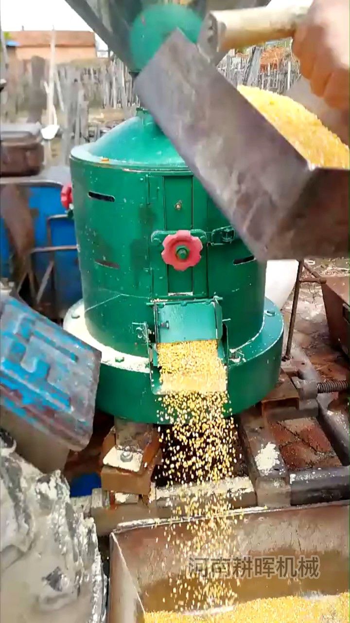 水稻谷子脱壳碾米机 玉米破碴制糁机 粮食脱皮机