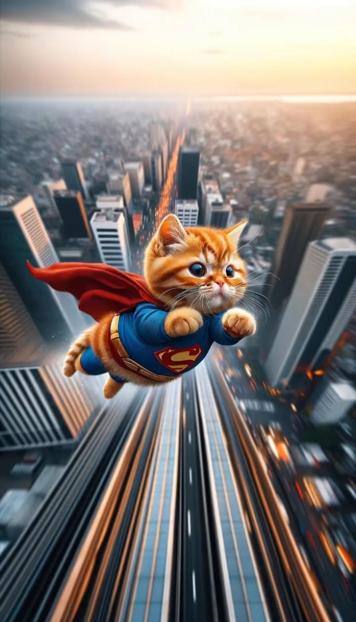 小橘子再也不想当超人了!