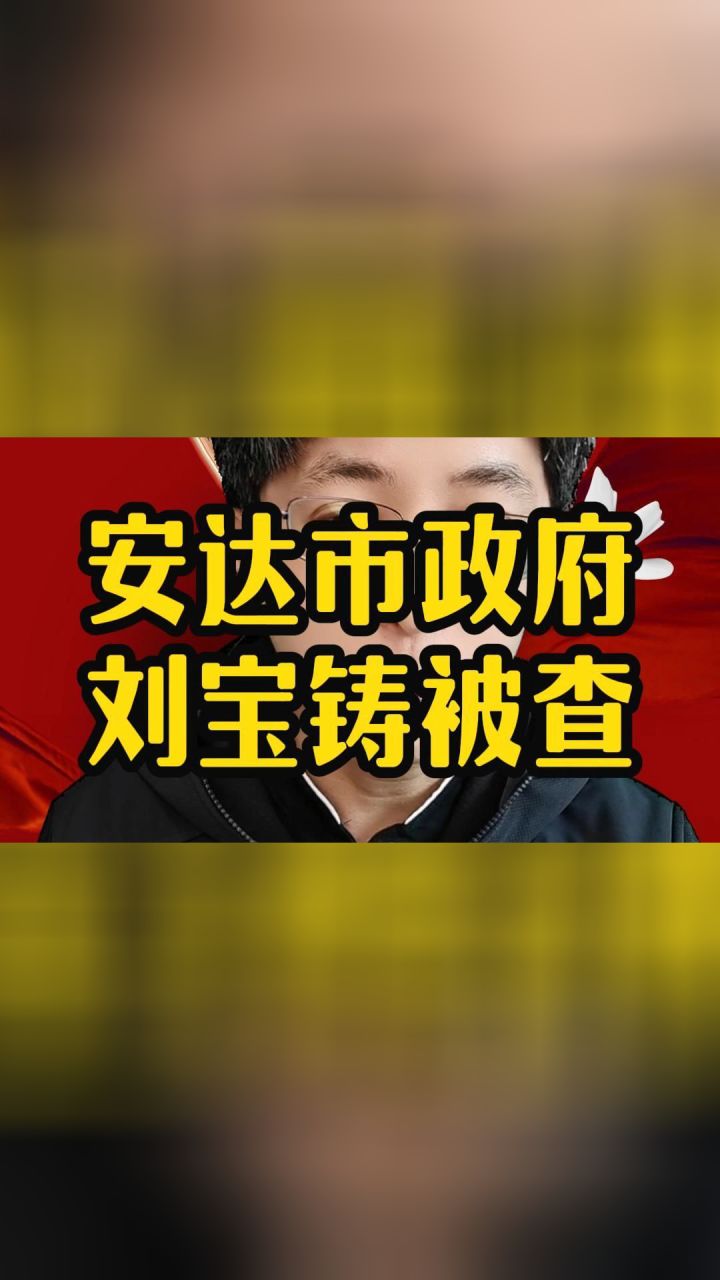 安达市政府刘宝铸被查