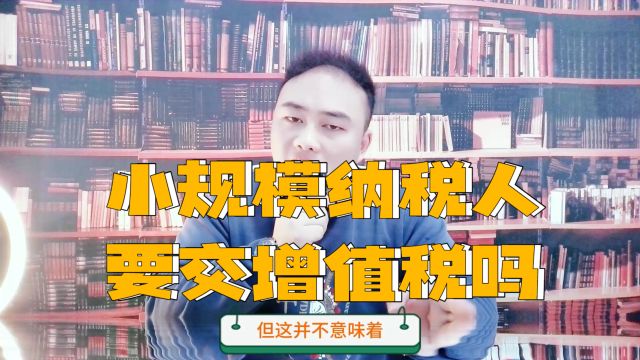 小规模纳税人是否需要缴纳增值税?一文解答你的疑惑