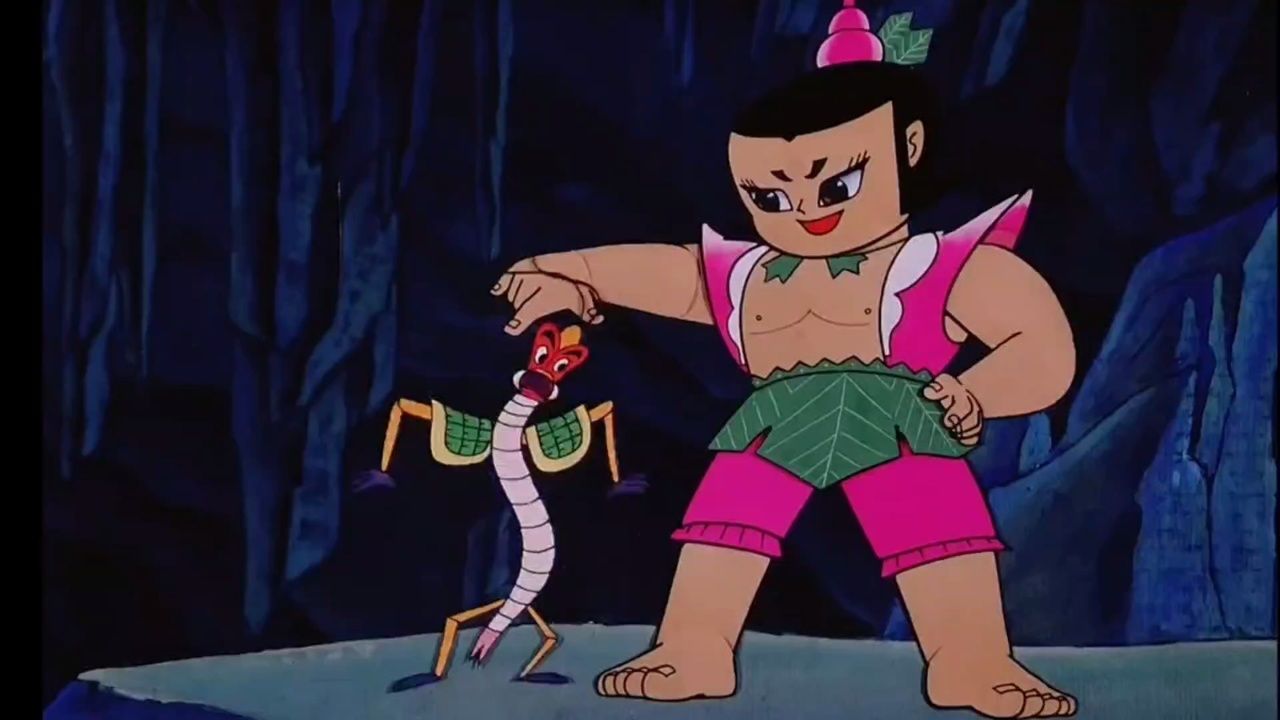 葫芦兄弟: 大娃率先出生救爷爷,误入蛇精陷阱被抓