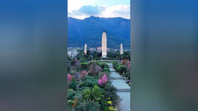 大理这个名副其实的风景美妙的地方好山好水好风光