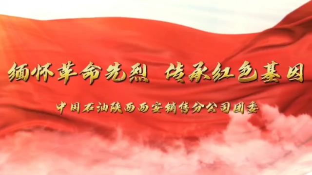 西安分公司团委开展缅怀革命先烈 传承红色基因主题教育活动