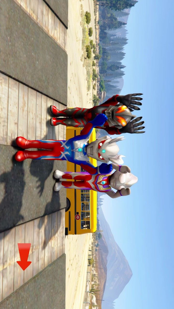 奥特曼骑摩托车比赛 #奥特曼 #二次元 #学生党