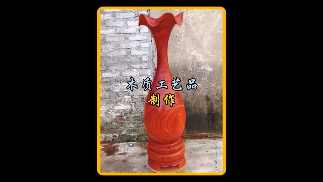 平平无奇的小伙利用废弃木头,竟然打造出精美绝伦的工艺品#高手在民间