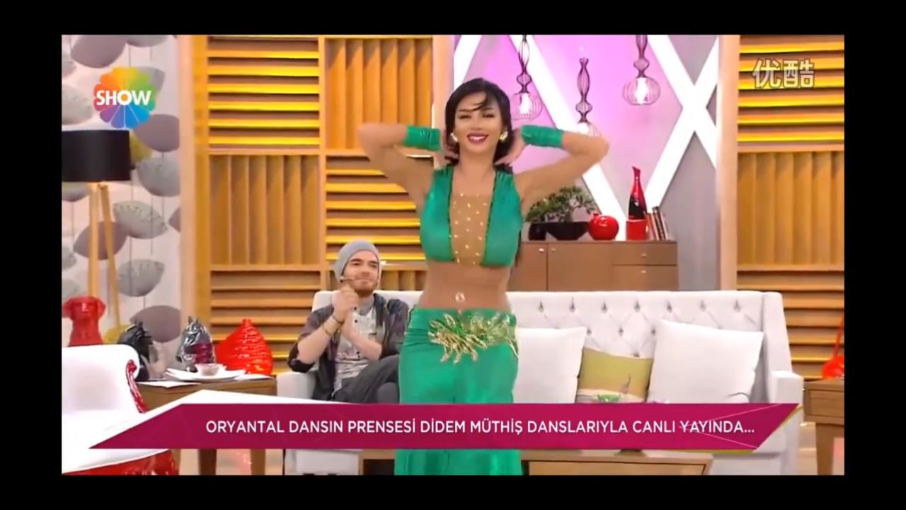 【丝媚东方舞】土耳其肚皮舞明星didem 早年电视秀02