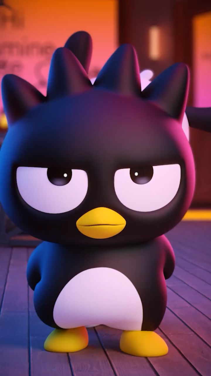 酷企鹅和帕恰狗一起跳起舞来还真是超合拍呢# 三丽鸥