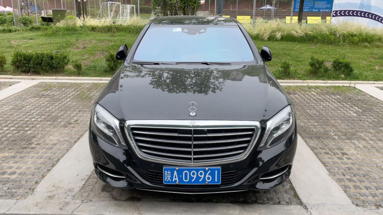 纯数字车牌奔驰s400l