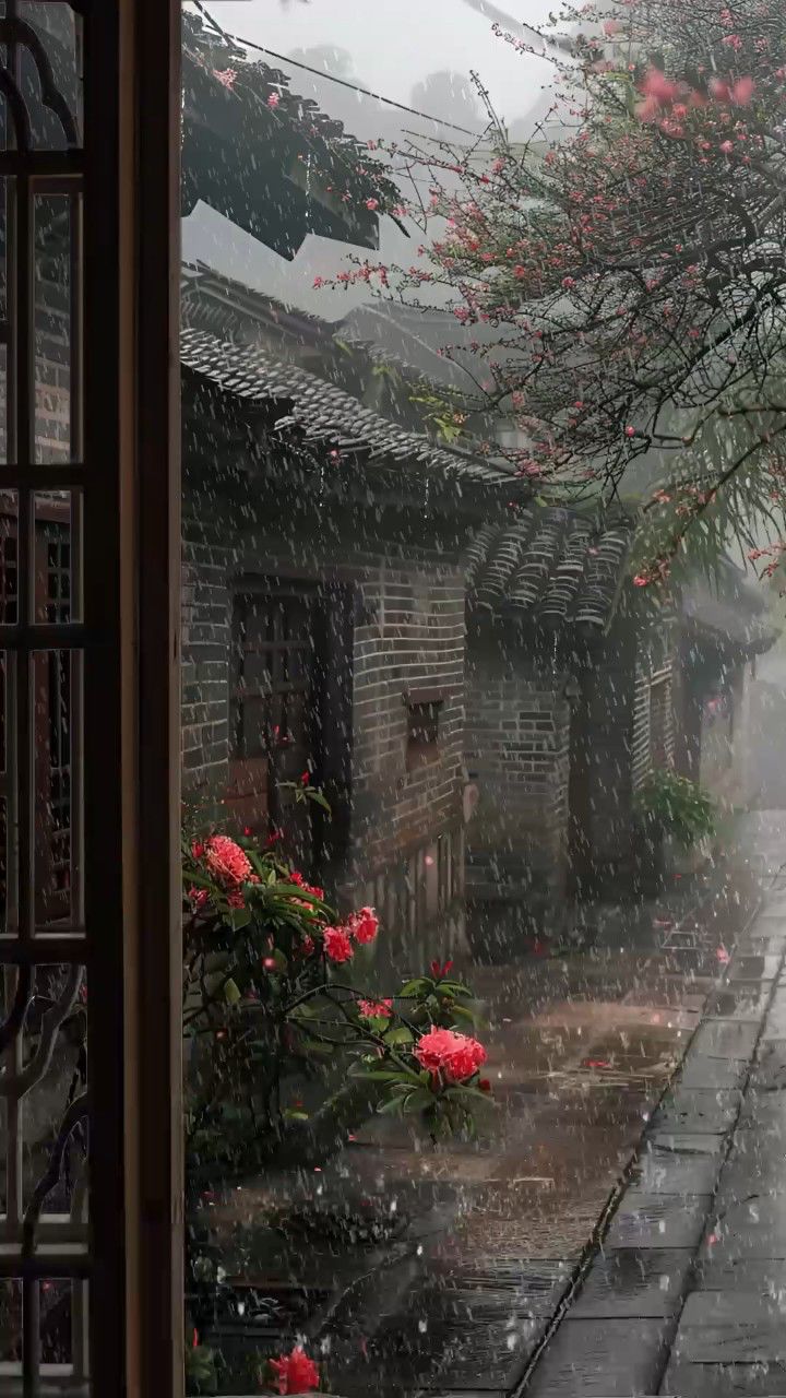 西厢听雨-大概只有儒家文化的华人才能懂的意境