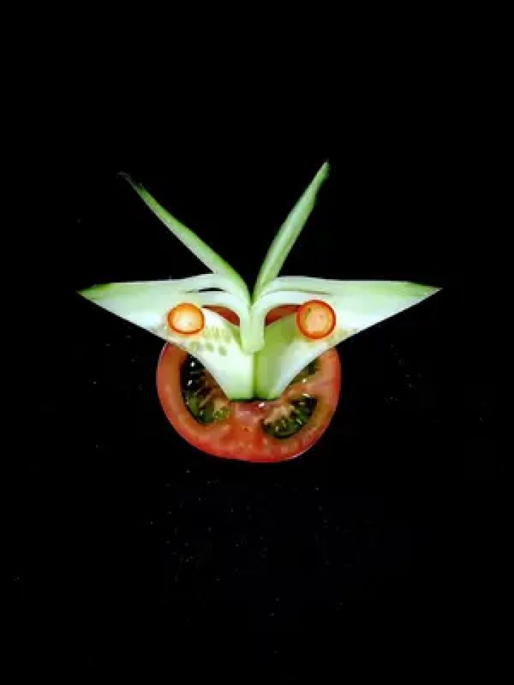 做成吃不起的样子#黄瓜摆盘造型做法 #吃出仪式感 #果蔬造型 #蝴蝶