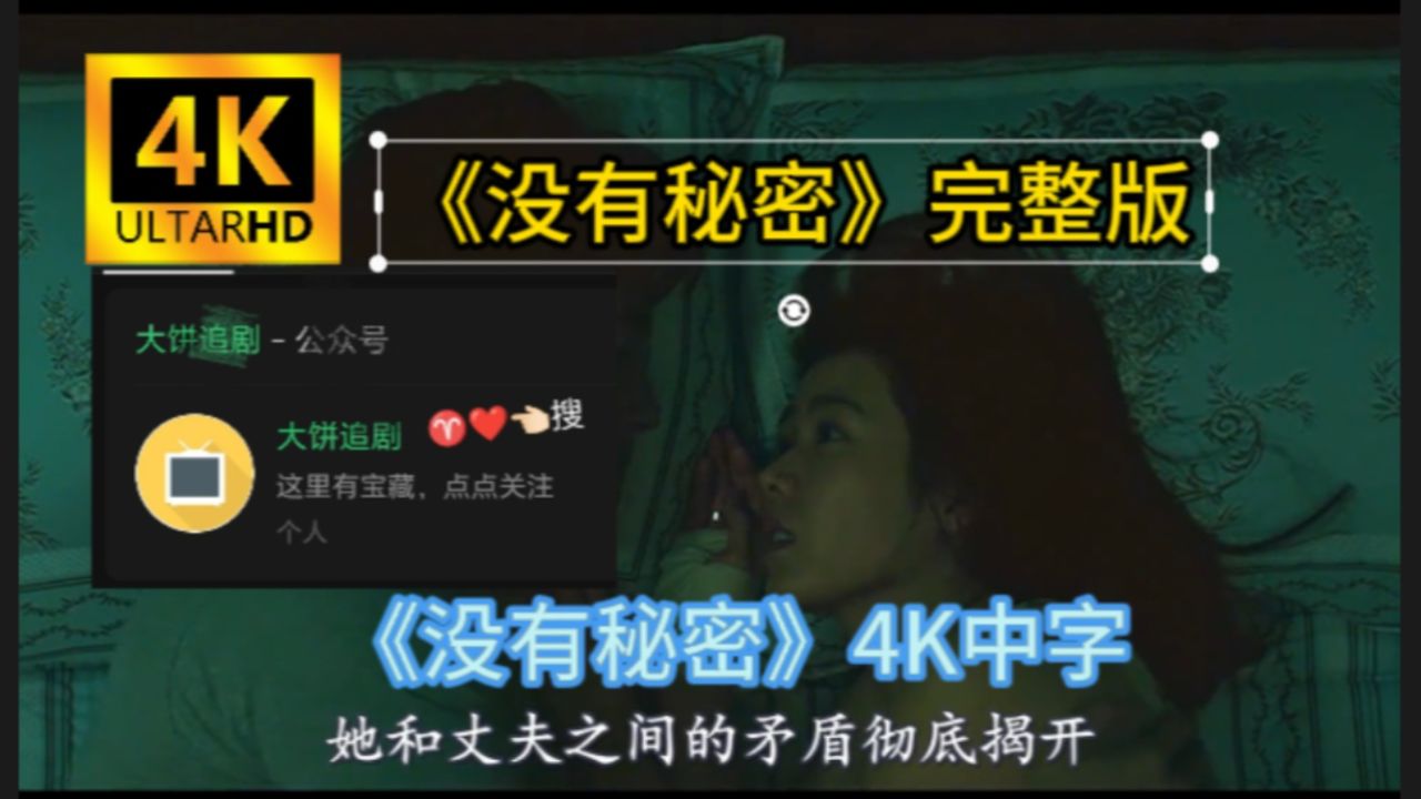 韩国惊悚电影《没有秘密》完整版