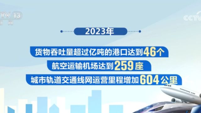 交通运输部:我国已建成全球最大高速铁路网、公路网