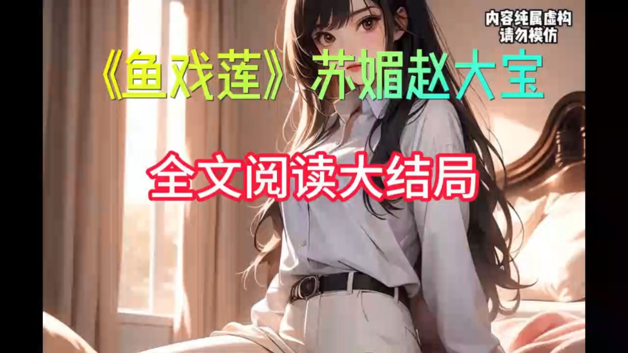 小说《苏媚赵大宝》又名《鱼戏莲》全文嘎嘎好看,熬夜必看