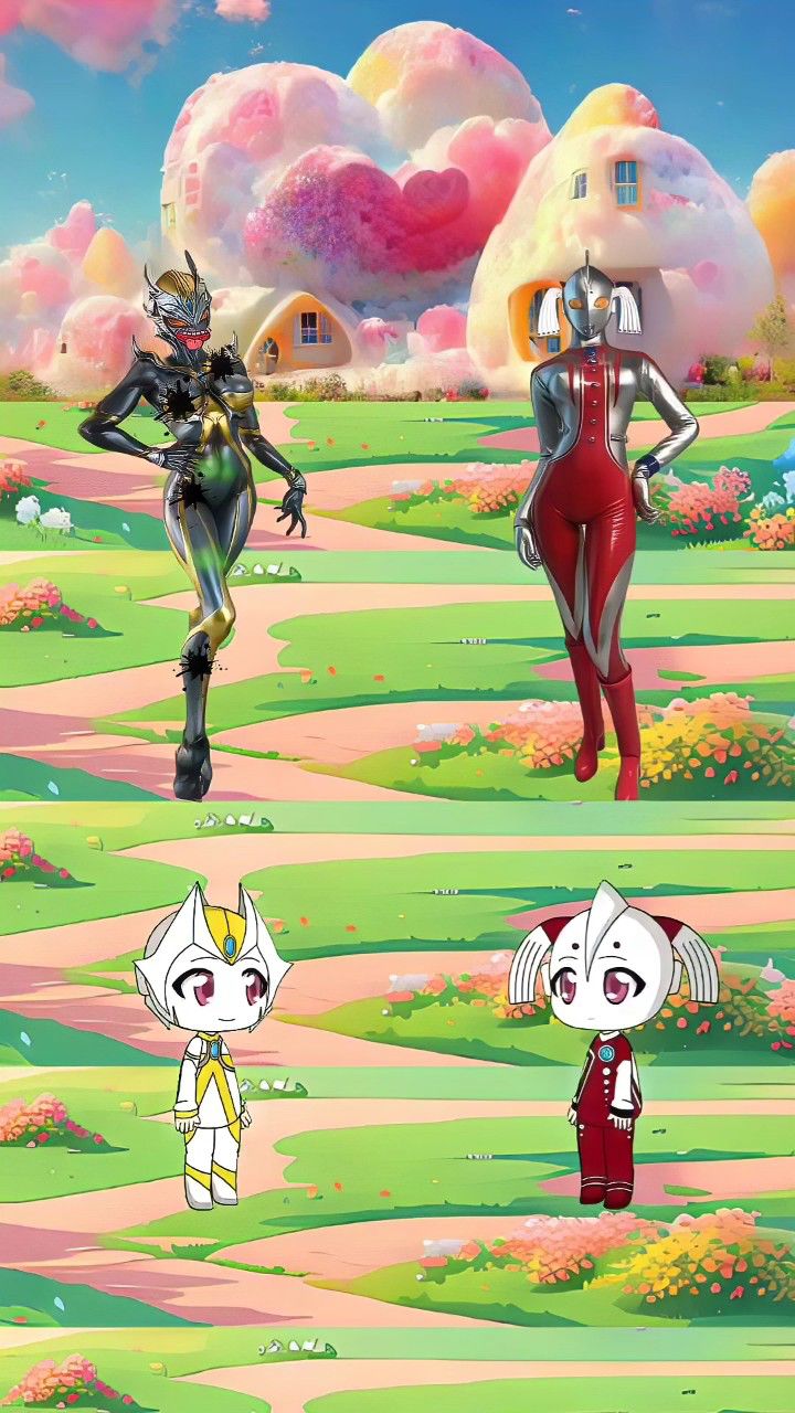 小卡密拉和小奥母比拼谁的妈妈漂亮 #奥特曼 #赛罗奥特曼 #奥特曼儿童