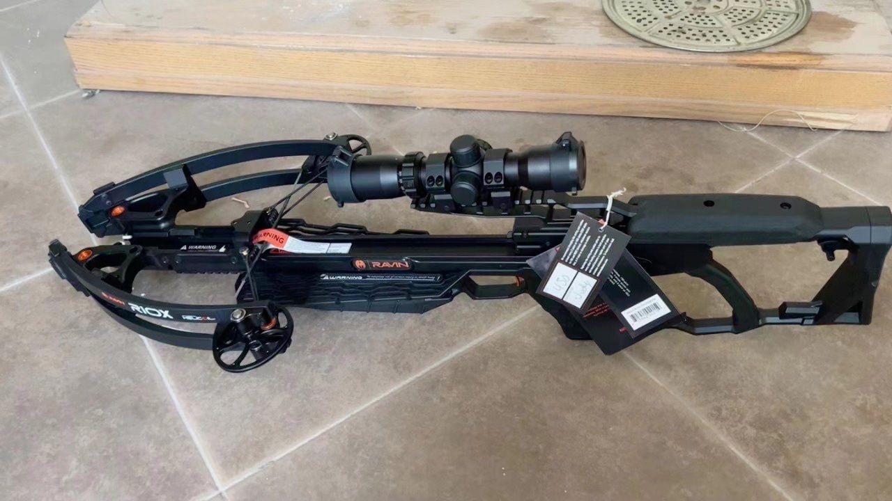 海外拍摄瑞文r29复合弩/巴力ts380十字弩/蝙蝠bat反向绞盘弩欣赏