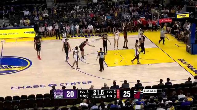 NBA夏季联赛：热火vs国王蓝队第1节中文解说回放