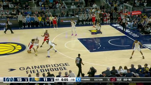 《NBA全场集锦》传的恰到好处！普尔突破分球尚帕涅空切暴扣一气呵成