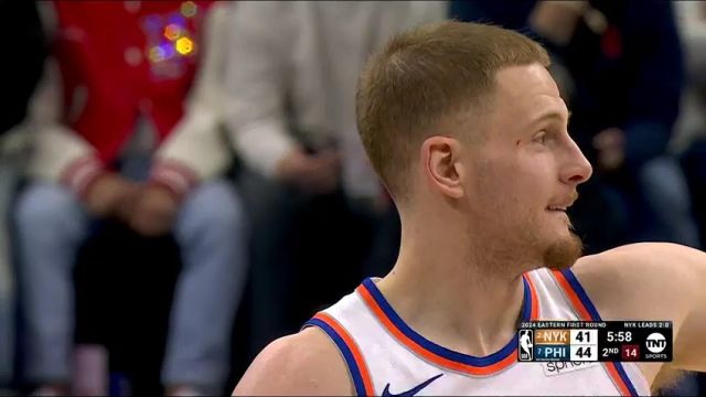 NBA季后赛：尼克斯vs76人第2节中文解说回放