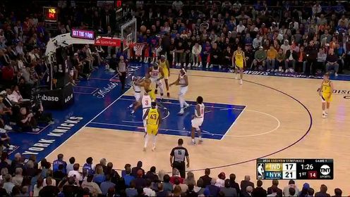 《NBA全场集锦》【回放】步行者vs尼克斯第1节英文原声回放