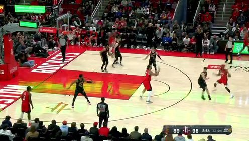 《休斯敦火箭》NBA常规赛：骑士vs火箭第4节中文解说回放