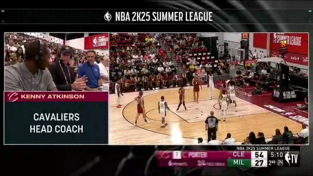 NBA夏季联赛：骑士vs雄鹿中文解说全场回放
