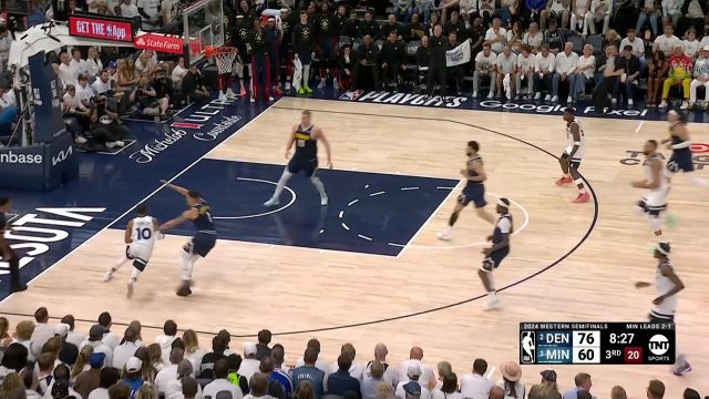 专业人干专业事！戈贝尔接康利妙传顺势起飞双手暴扣