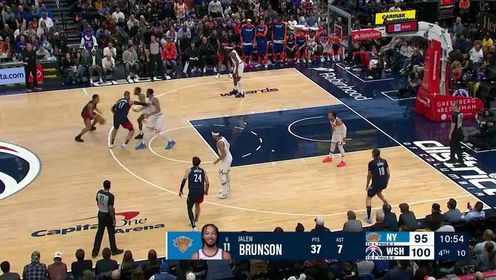 《NBA全场集锦》【回放】NBA常规赛：尼克斯vs奇才第4节中文解说回放