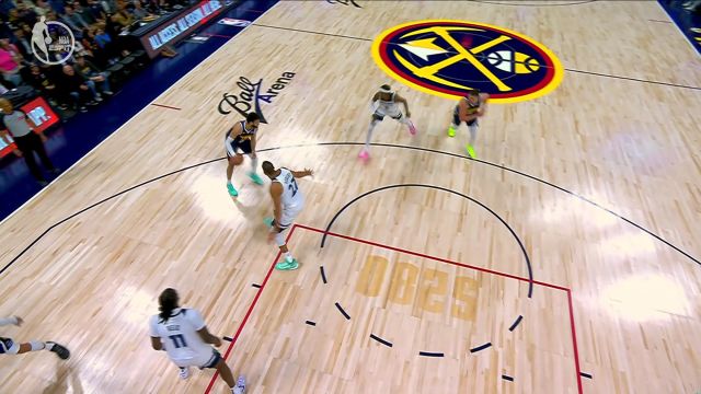 冠军队友间的默契 约基奇空接连线戈登潇洒背扣