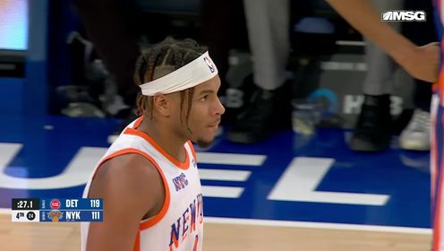 《NBA全场集锦》 NBA常规赛：活塞vs尼克斯第4节中文解说回放
