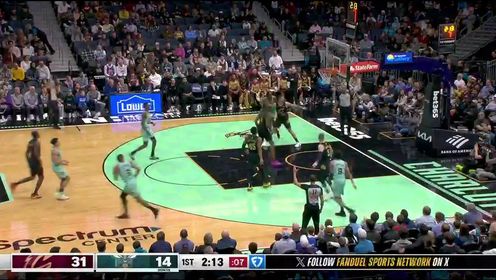 《NBA全场集锦》【回放】NBA常规赛：骑士vs黄蜂第1节英文原声回放