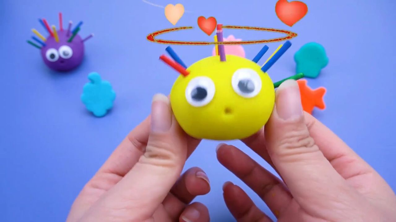 彩泥diy小刺猬_204_高光片段